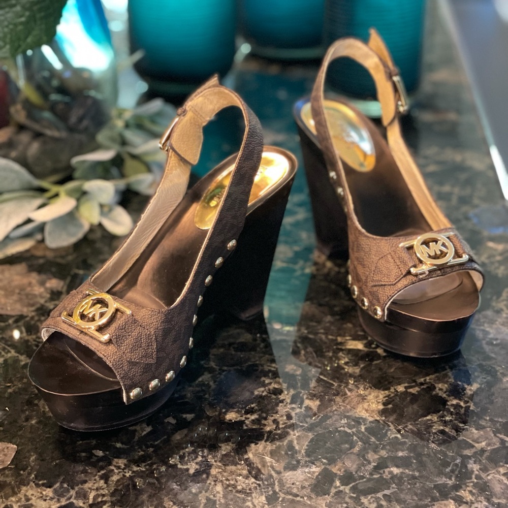 Michael Kors platform heels